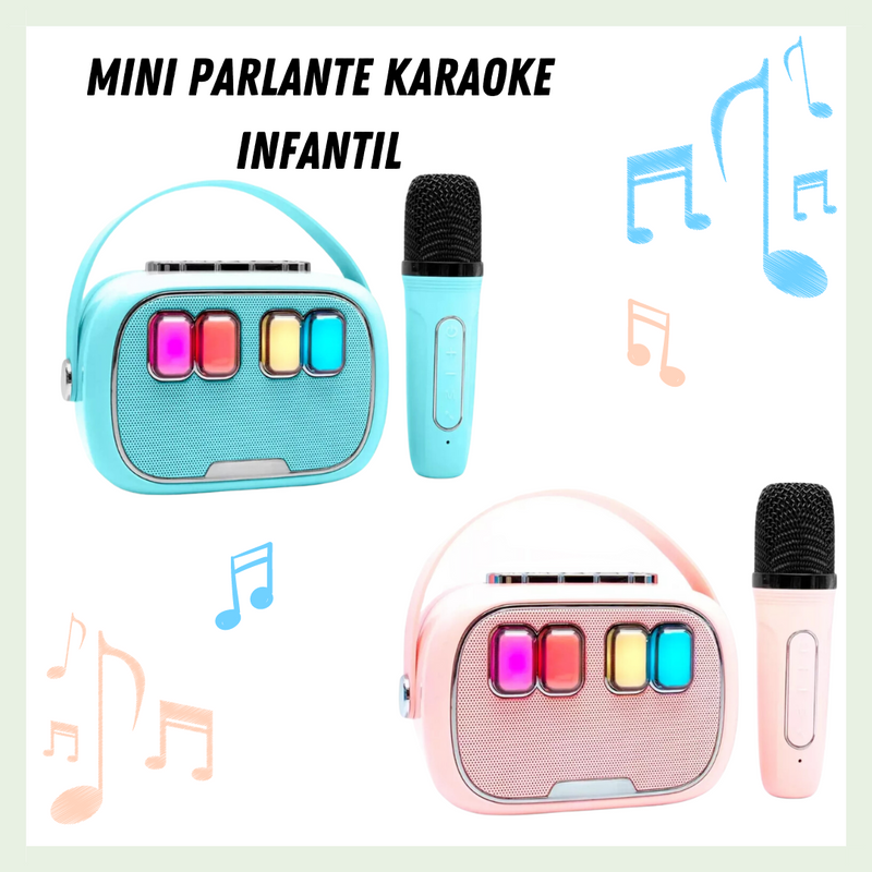 Mini Parlante karaoke🎤 Infantil 👧👦 ✨