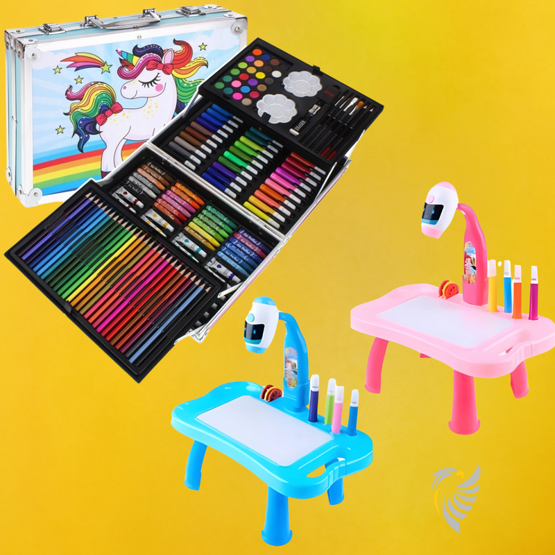 Kit Dibujo Niños🎨🖌️👧👦