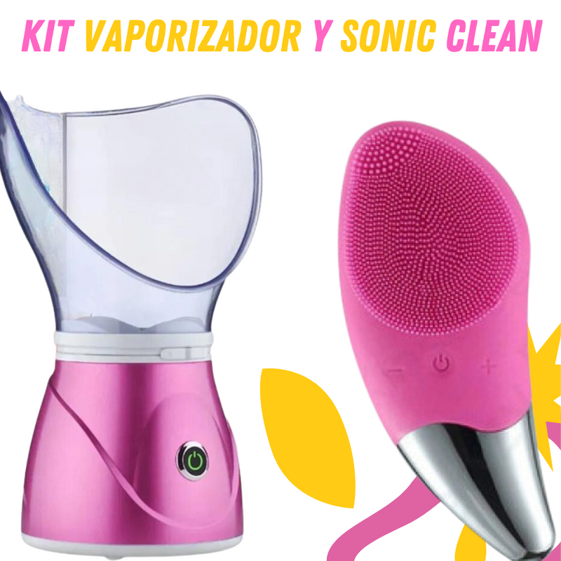 Kit vaporizador y sonic clean 💆‍♀️✨