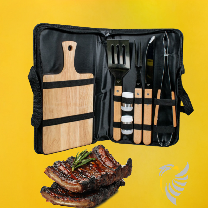 Kit Para Asados Parrillada BBQ 🥩🔥